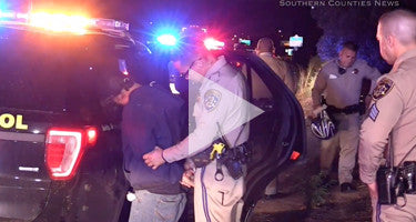 2 HOUR LONG POLICE CHASE IN LA ENDS IN CUFFS