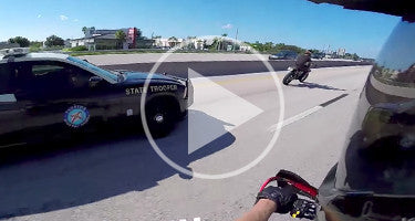 SUPERMOTO ESCAPES FLORIDA STATE TROOPER!
