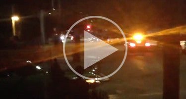 ONE RIDER FLEEING HELICOPTER AND POLICE FORCE!