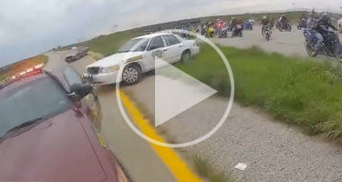 RIDE OF THE CENTURY 2012 STATE TROOPERS BLOCK HIGHWAY!