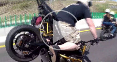 MOTORCYCLE BRAKE CHECKS COP!