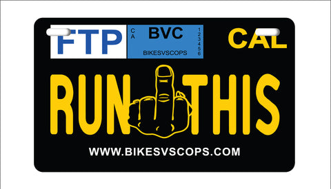 RUN THIS PLATE - MASSACHUSETTS