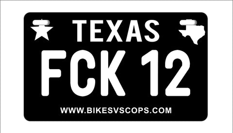 FCK 12 PLATE - CALIFORNIA BLACK