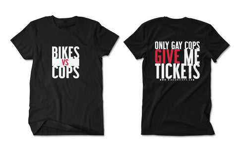 T-SHIRT - COPS AREN'T YOUR FRIENDS