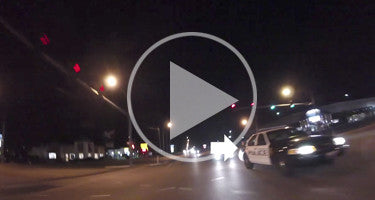 POLICE CHASE R6 REARVIEW GOPRO CAM