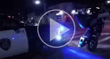 COP PUTS STUNTERS LIFE AT RISK!!!