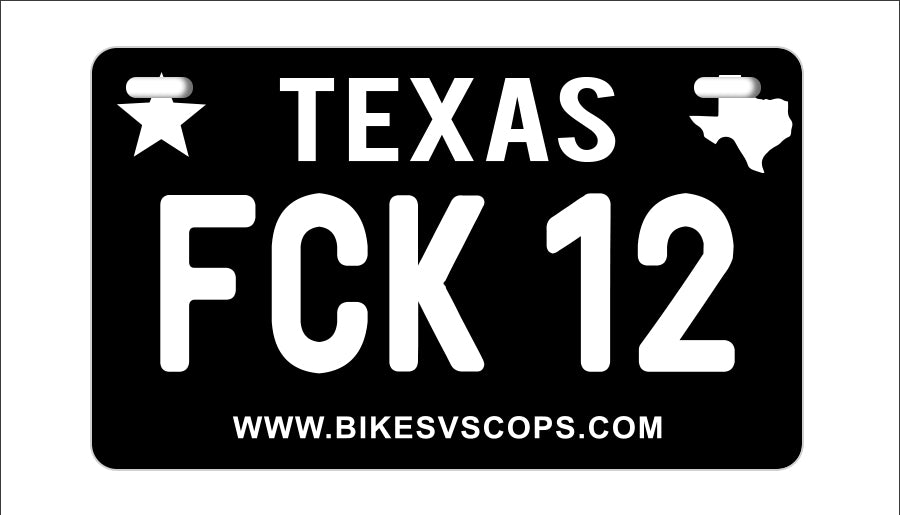 FCK 12 PLATE - TEXAS