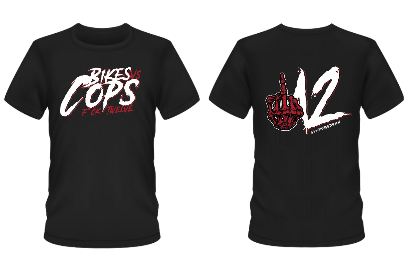 T-SHIRT - F*CK 12 SKELETON
